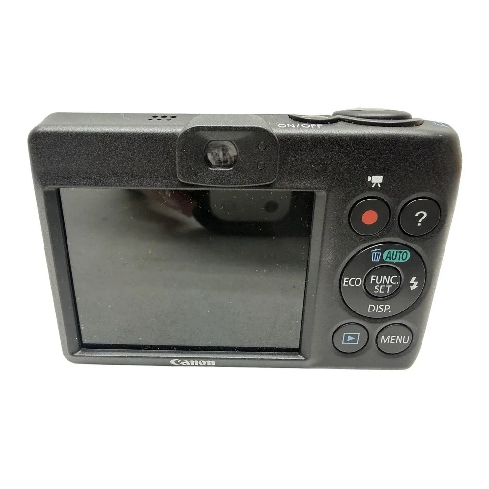 Canon PowerShot A1400 HD 16MP Digital Camera 5X Zoom w/ Case, 4GB SD Card Tested